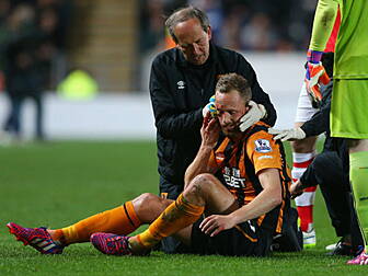 PIC: David Meyler picked up a...